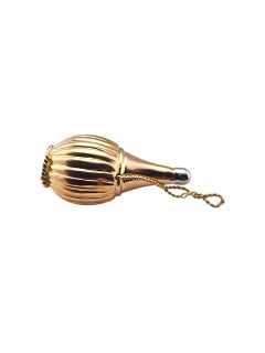 18 Karat Yellow and White Gold Chianti Bottle Charm #23270