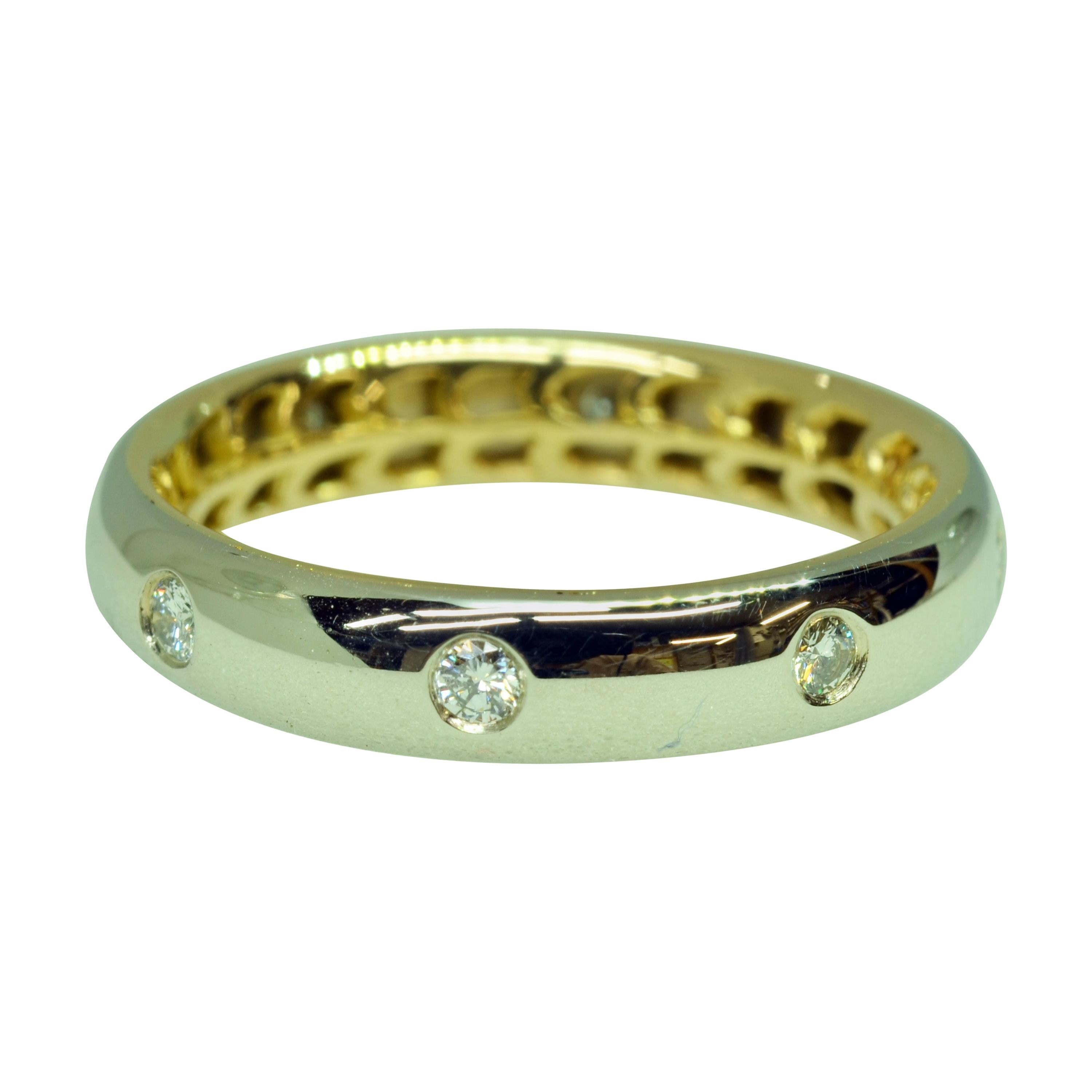 Fermoir De Bijou En Or 18 Carats Jaune Et Blanc Avec Diamants & Perles - Modèle A.780