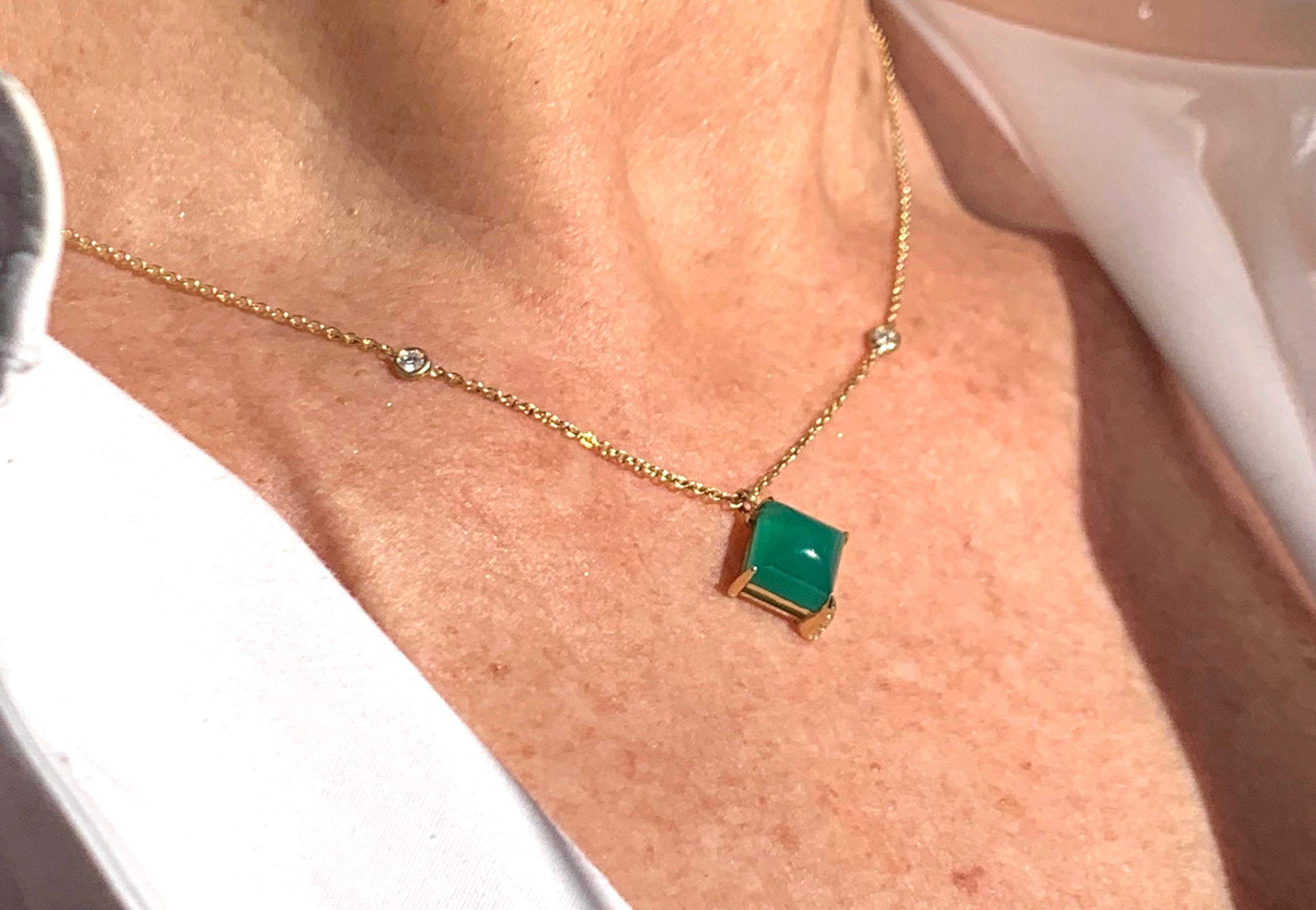 emerald necklace american swiss