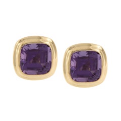 18 Karat Yellow Gold 2.68 Carat Amethyst Manhattan Ring by Goshwara