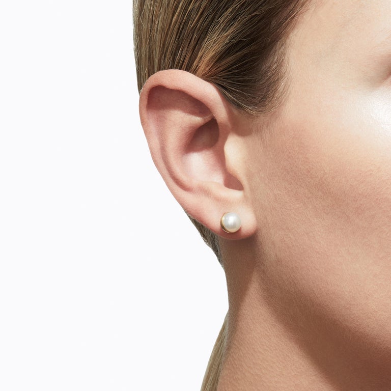 Loved Always Earring With Pearl 18KT YG Plate main image 1