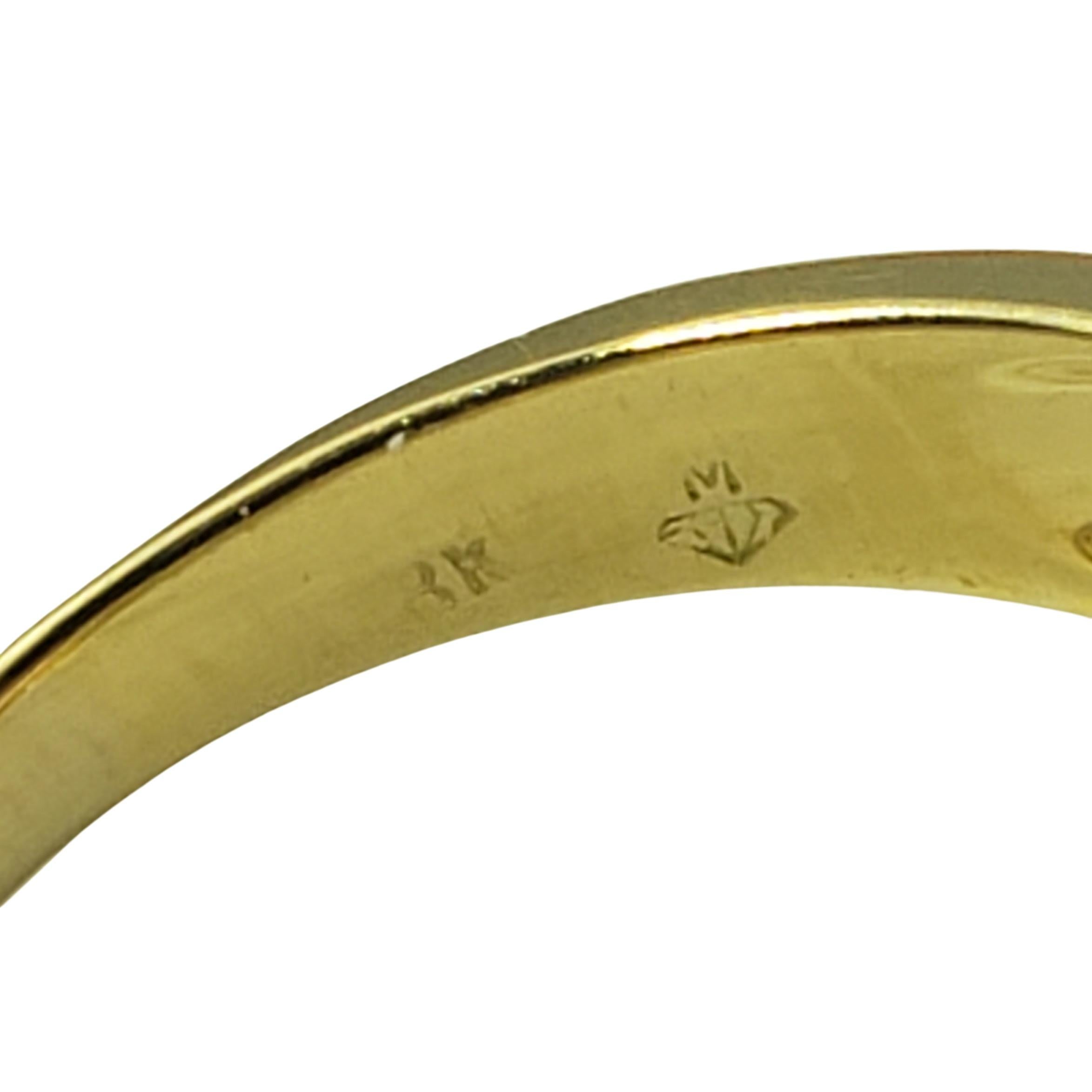 18 Karat Yellow Gold and Diamond Ring 2