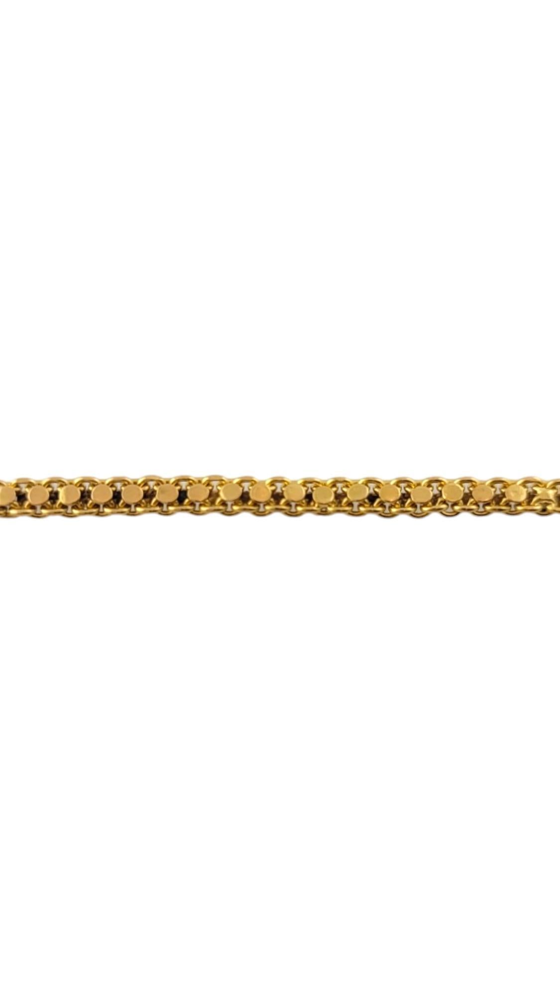 Round Cut 18 Karat Yellow Gold and Pearl Station Necklace 18