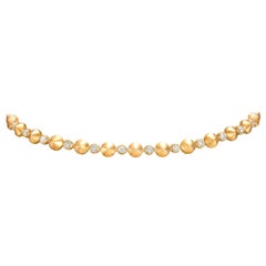 White Diamond Choker Necklaces