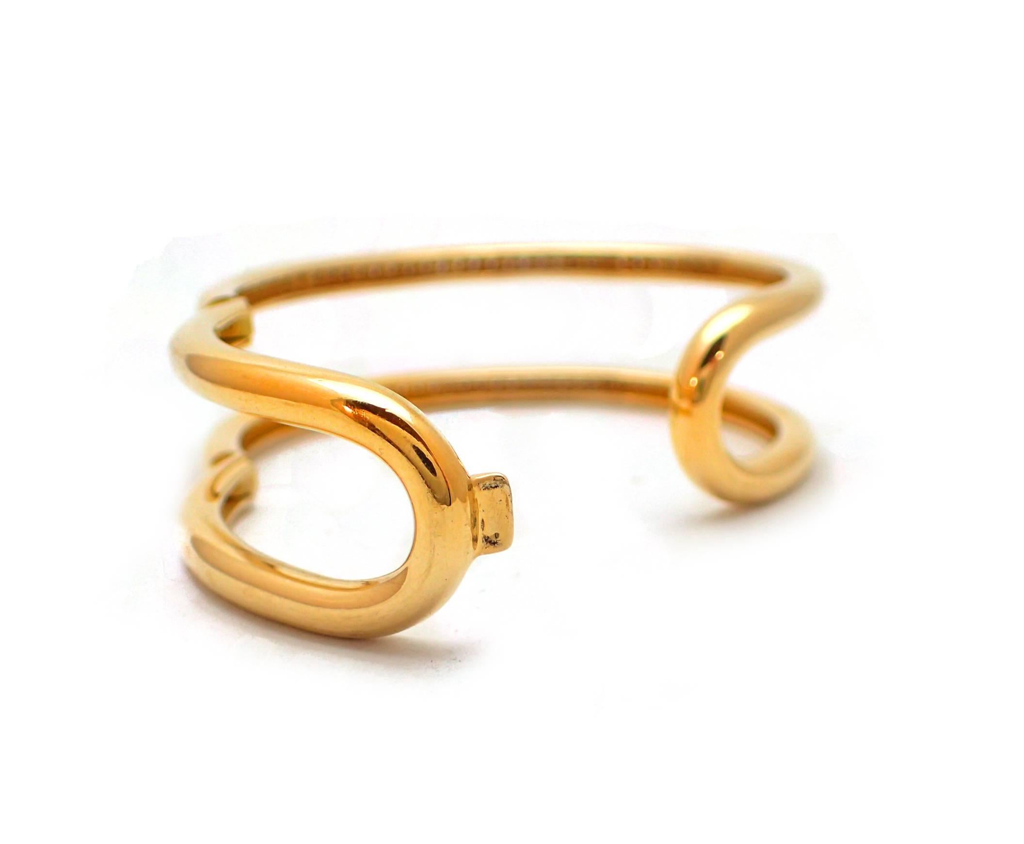 18 Karat Yellow Gold Antonini Cuff Bracelet In New Condition For Sale In New York, NY