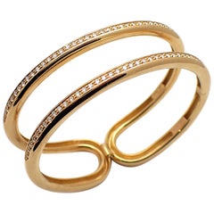 18 Karat Yellow Gold Antonini Cuff Bracelet