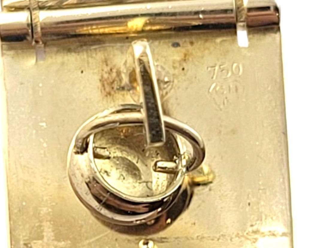 Charm en or jaune 18 carats avec maison articulée #21513 Bon état - En vente à Washington Depot, CT