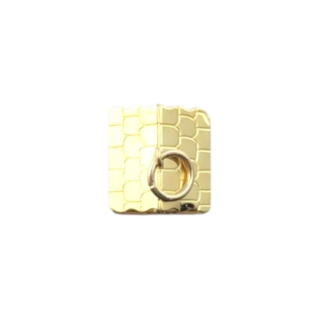 Charm en or jaune 18 carats avec maison articulée #21513 en vente 3