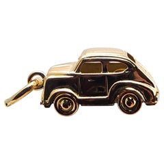 Charm per auto d'epoca articolato in oro giallo 18 carati #23687