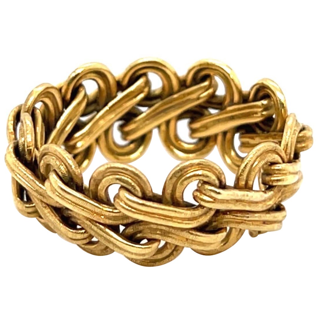 Anillo de oro amarillo de 18 quilates de Gianmaria Buccellati, años 60