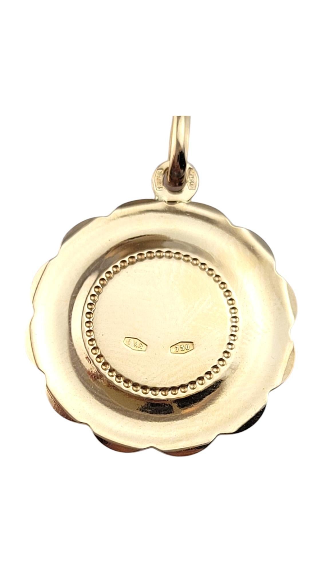 Pendentif Blessing en or jaune 18 carats #21143 Bon état - En vente à Washington Depot, CT