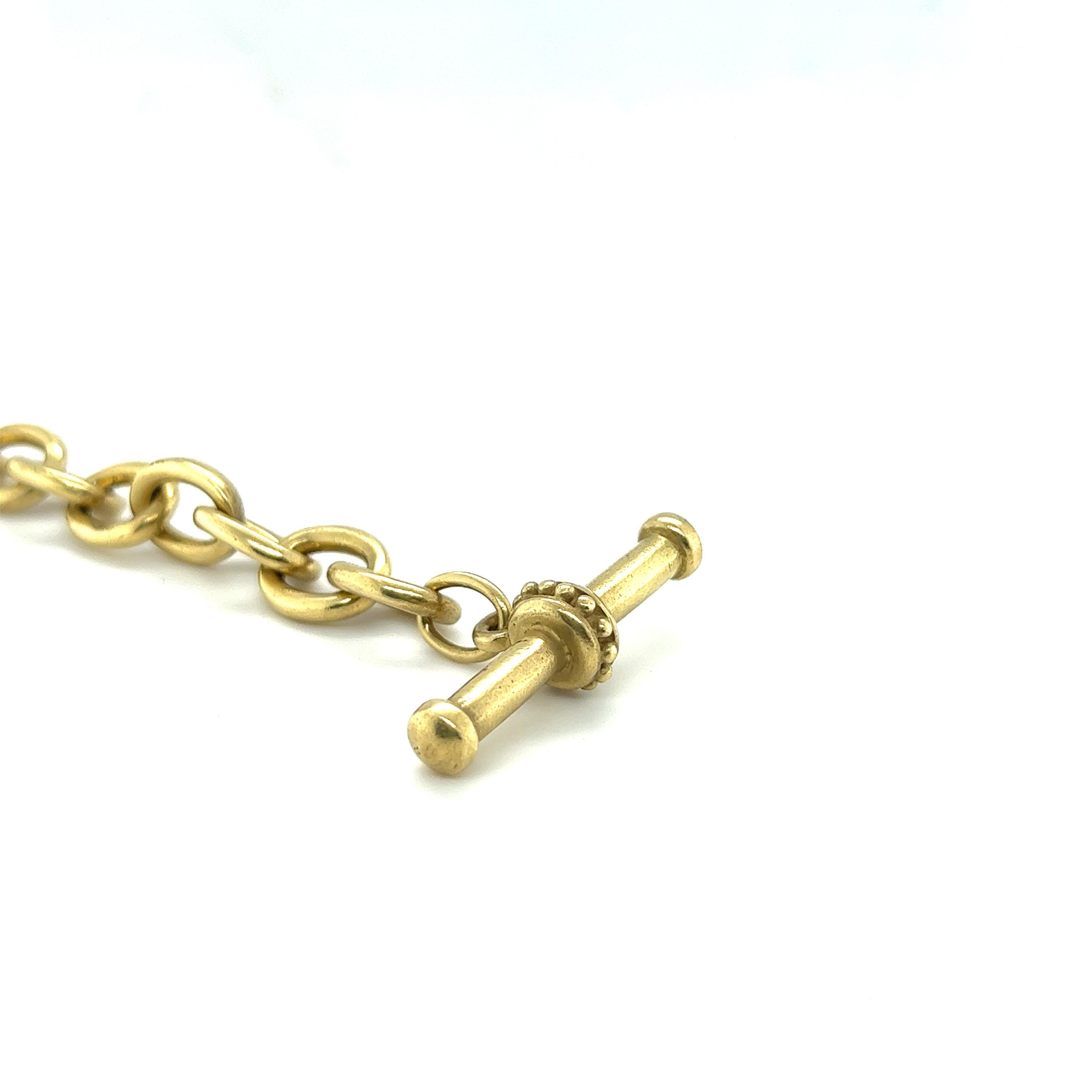 18 Karat Yellow Gold Bracelet by Vahe Naltchayan In Good Condition For Sale In Zurich, CH