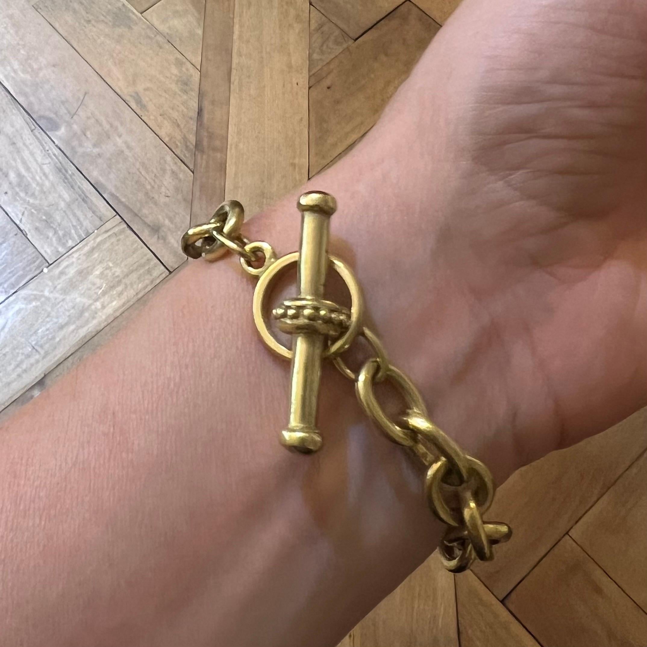 Bracelet en or jaune 18 carats par Vahe Naltchayan en vente 2