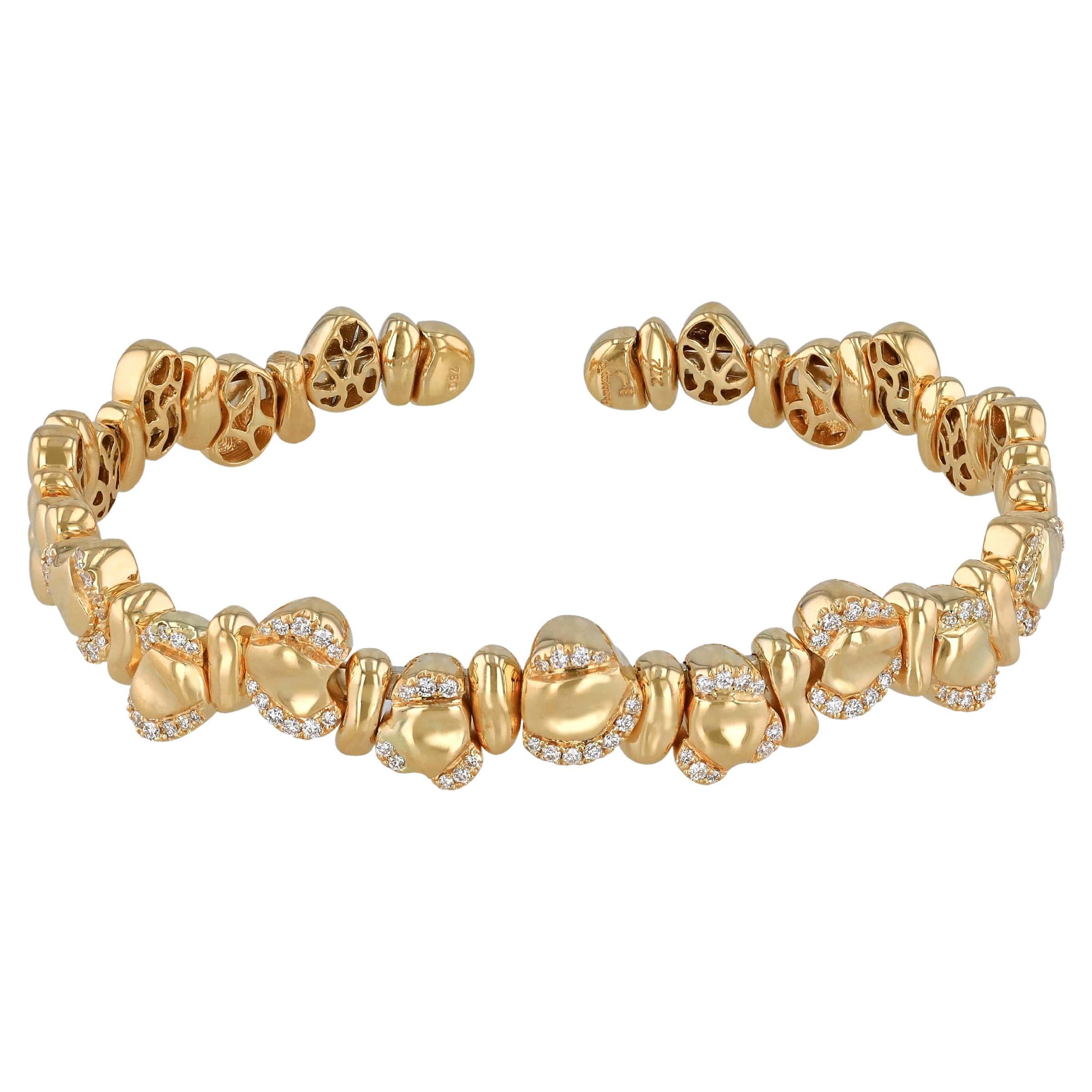Bracelet en or jaune 18 carats