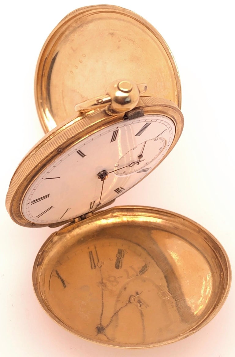 18 Karat Yellow Gold Breguet Paris Key Wind Pocket Watch Medallion Style at  1stDibs | the paris key