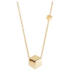 Paolo Costagli 18 Karat Yellow Gold Brillante Pendant Necklace