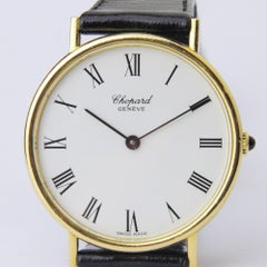 18 Karat Yellow Gold Chopard Manual Wind Dress Watch