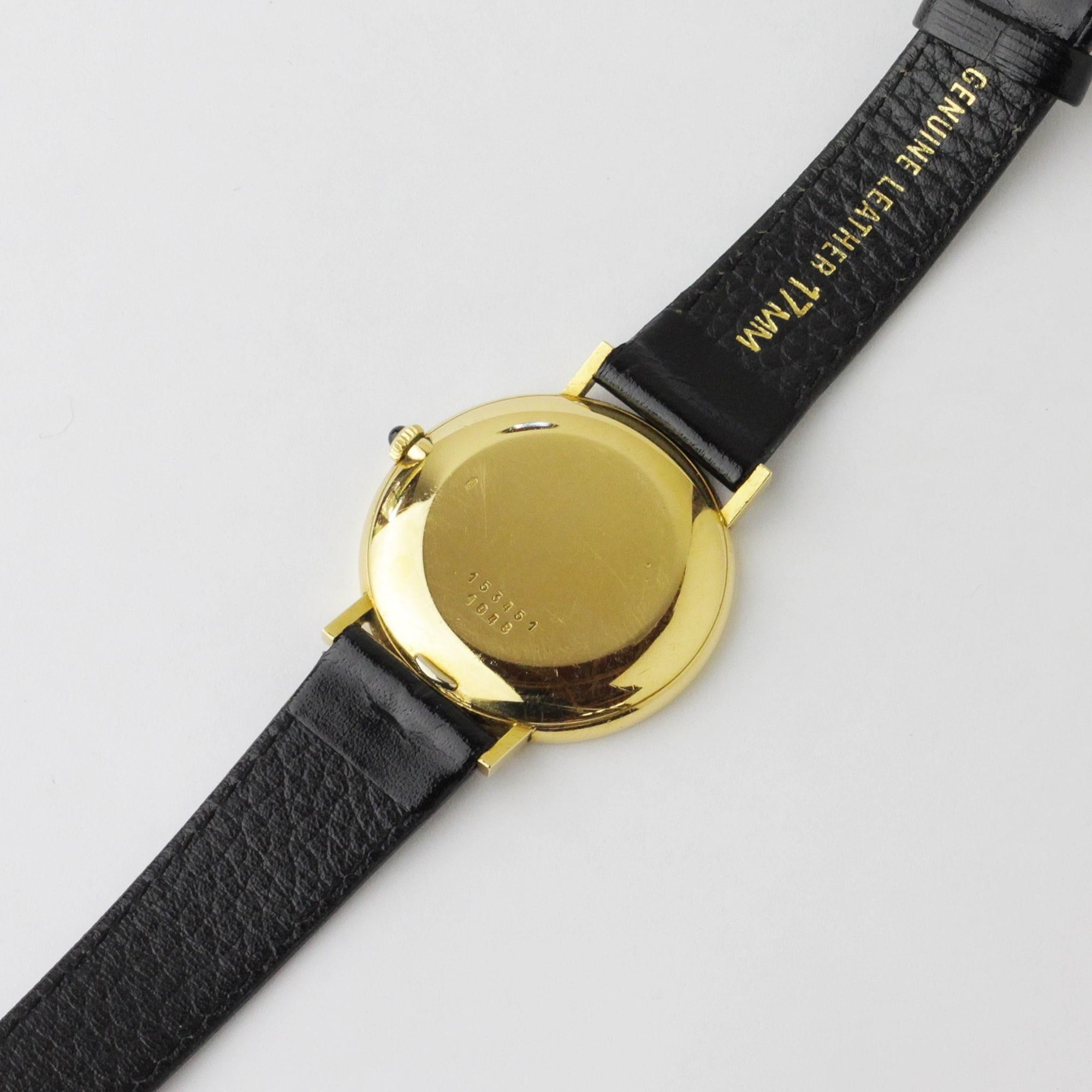 18 Karat Yellow Gold Chopard Manual Wind Dress Watch In Good Condition In Brisbane City, QLD