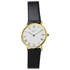 18 Karat Yellow Gold Chopard Manual Wind Dress Watch