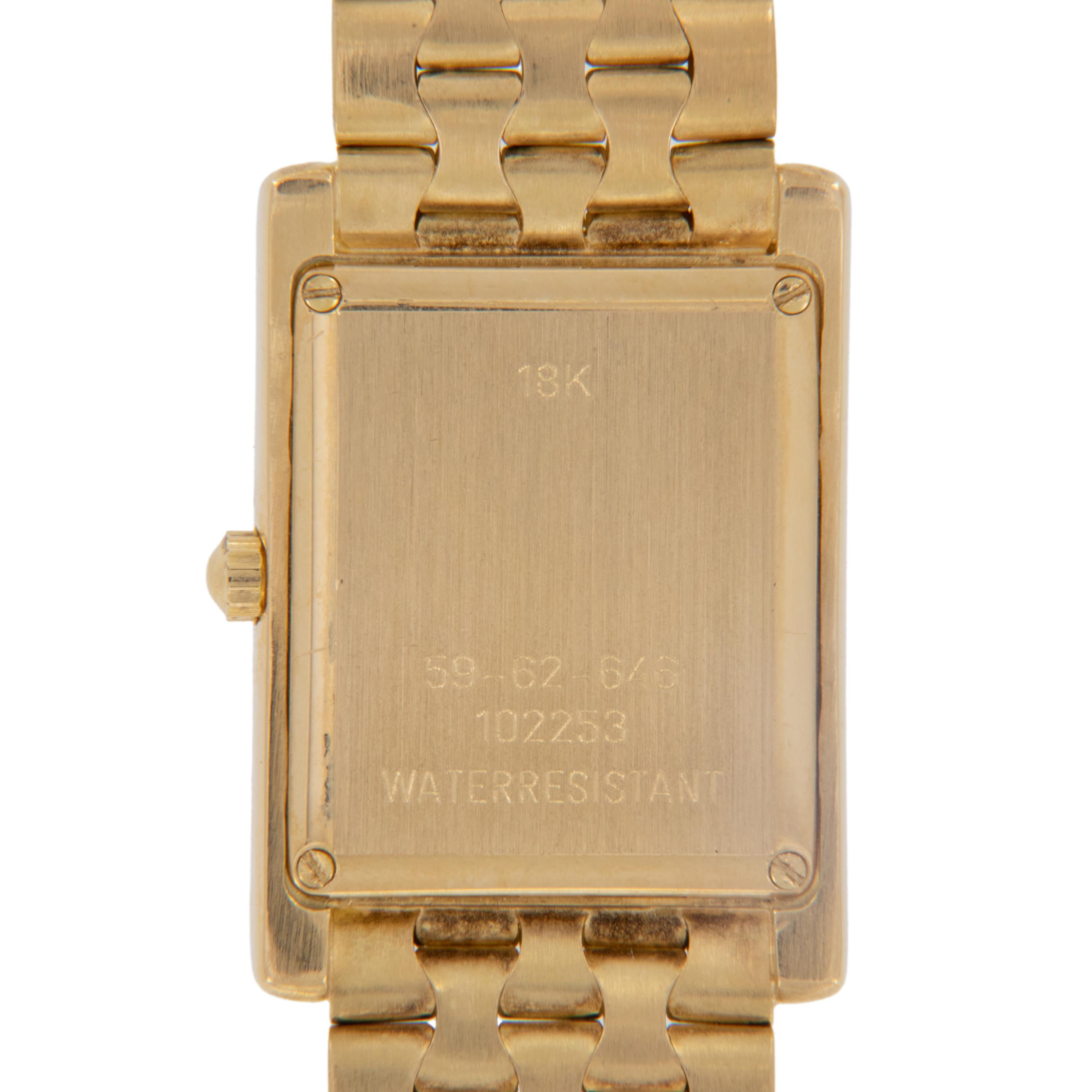 Contemporary 18 Karat Yellow Gold Concord Classique Quartz Lady's Watch