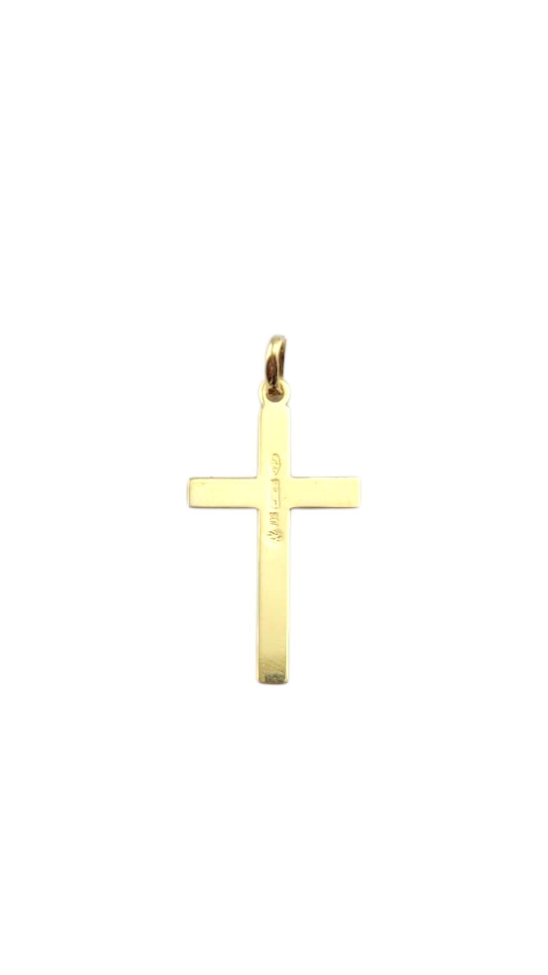 Ciondolo a croce in oro giallo 18 carati

Classico, elegante e dorato: questo ciondolo a forma di croce in oro giallo 18 carati offre un raffinato simbolo di fede con una lucentezza senza tempo.

Dimensioni: 28,9 mm X 16,2 mm X 0,8 mm

Lunghezza con