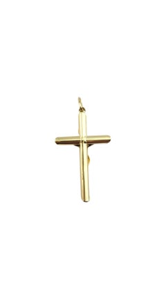 18 Karat Yellow Gold Crucifix Pendant #22245