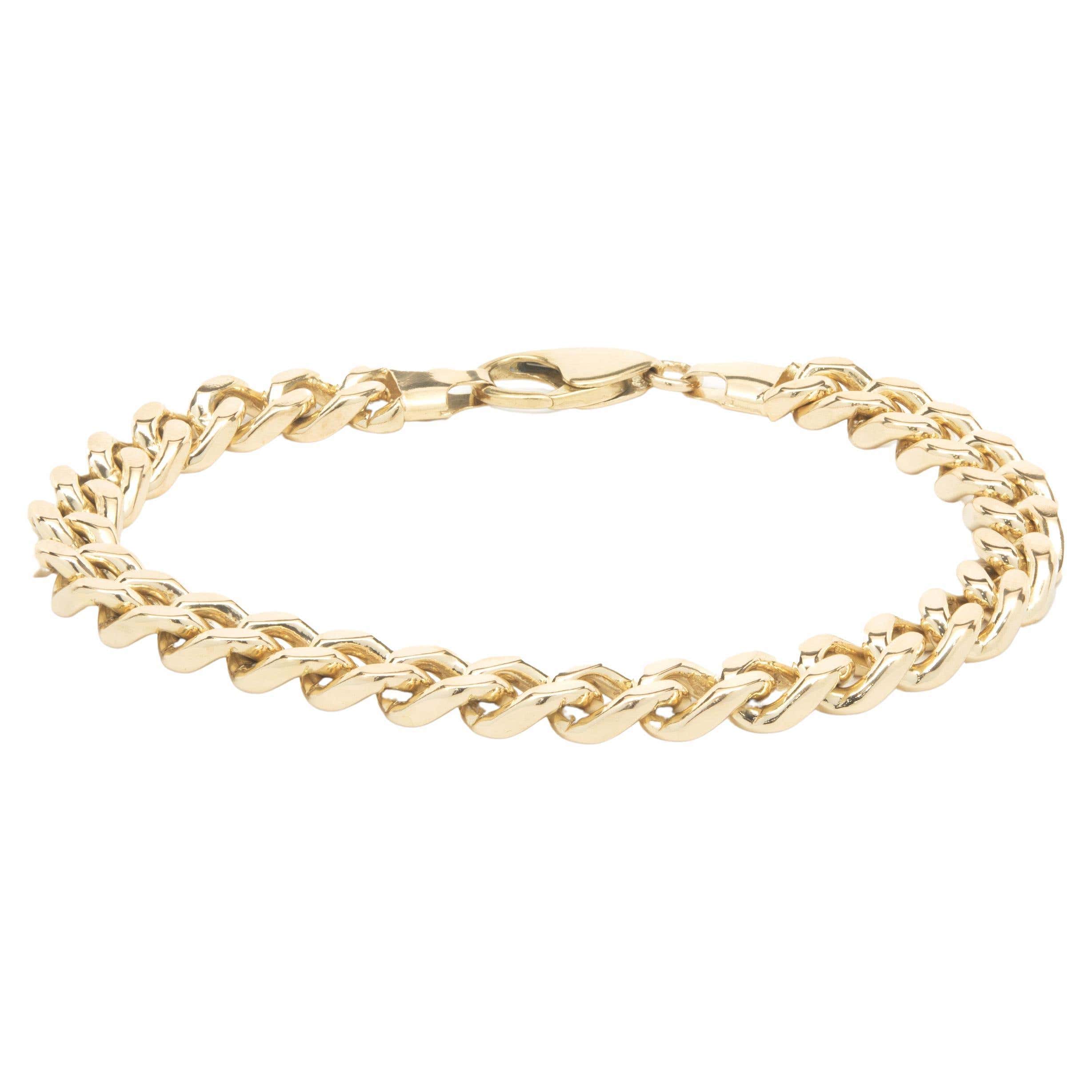 18 Karat Yellow Gold Link Bracelet At 1stDibs 18 Karat Gold Bracelet Mens 18 Karat Yellow Gold Link Bracelet At 1stDibs 18 Karat Gold Bracelet Mens