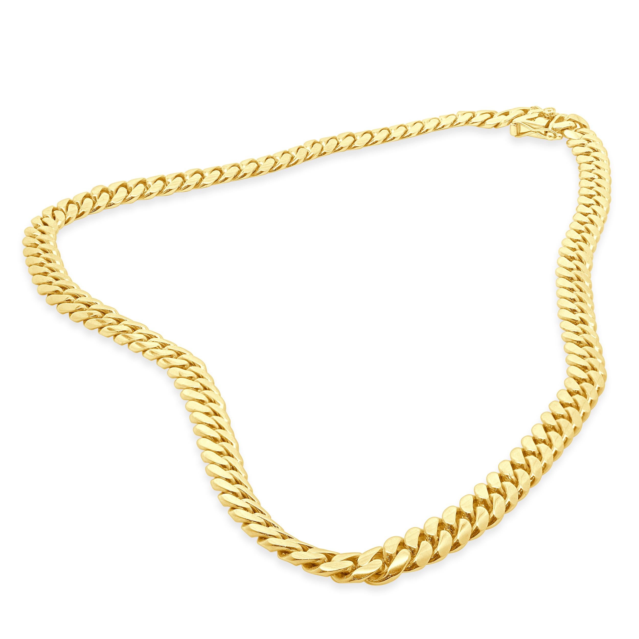 Concepteur : personnalisé
Matériau : Or jaune 18K
Diamants : taille ronde brillante = 0,20cttw
Couleur : I 
Clarté : I1
Poids : 230 grammes
