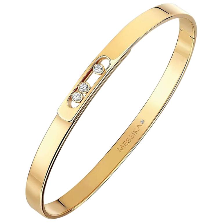 18 Karat Yellow Gold Cuff Bracelet by Messika For Sale at 1stDibs | messika  bracelet dupe, messika cuff, ladies gold cuff bracelet