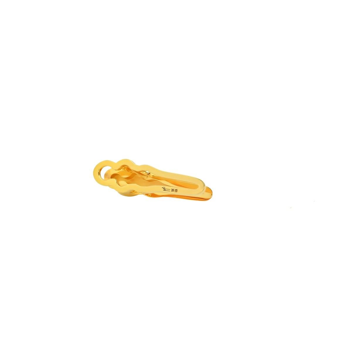Modern FARBOD 18 Karat Yellow Gold Cufflinks 
