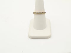 18 Karat Yellow Gold Diamond Eternity Band