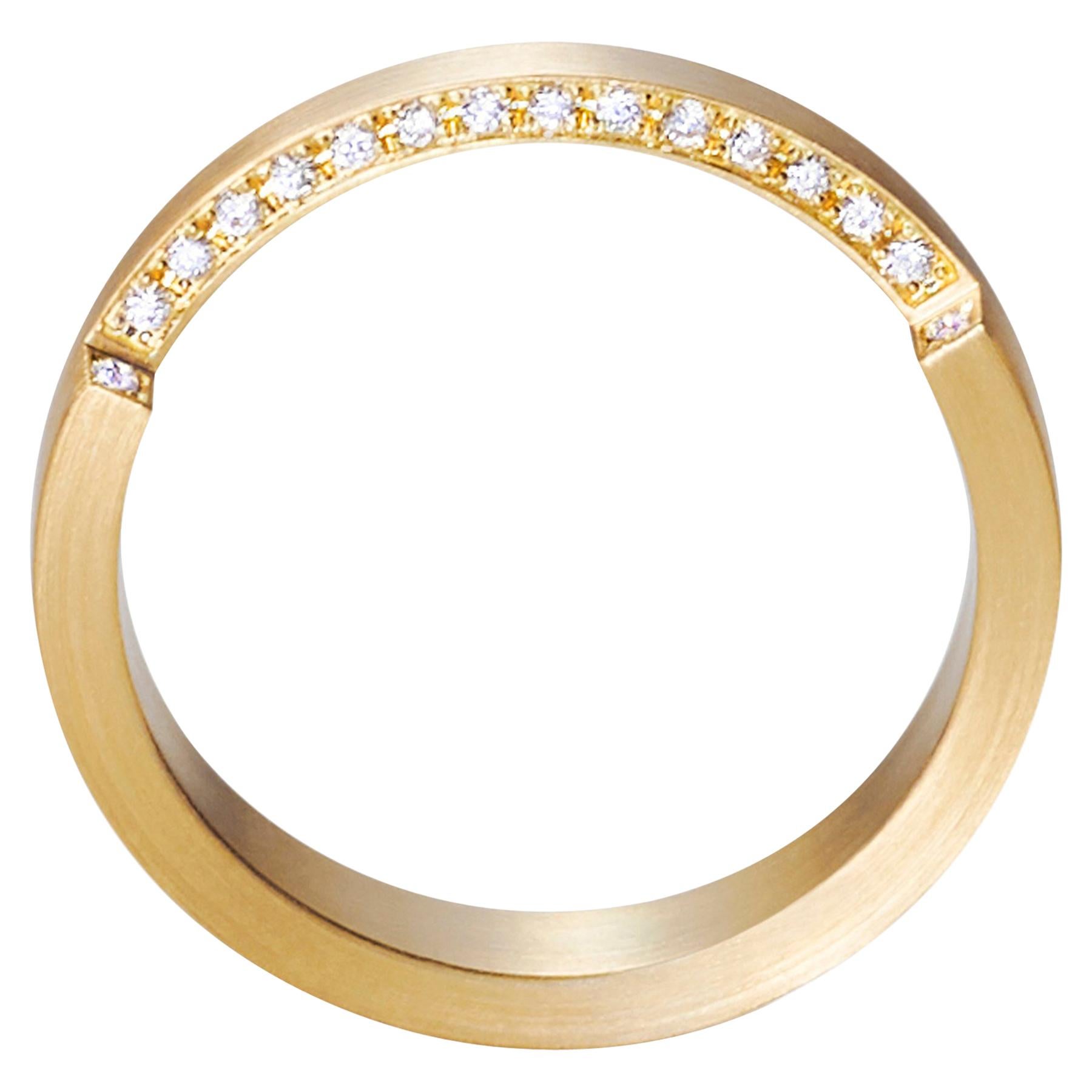 18 Karat Yellow Gold Diamond Ring #9～#12  For Sale