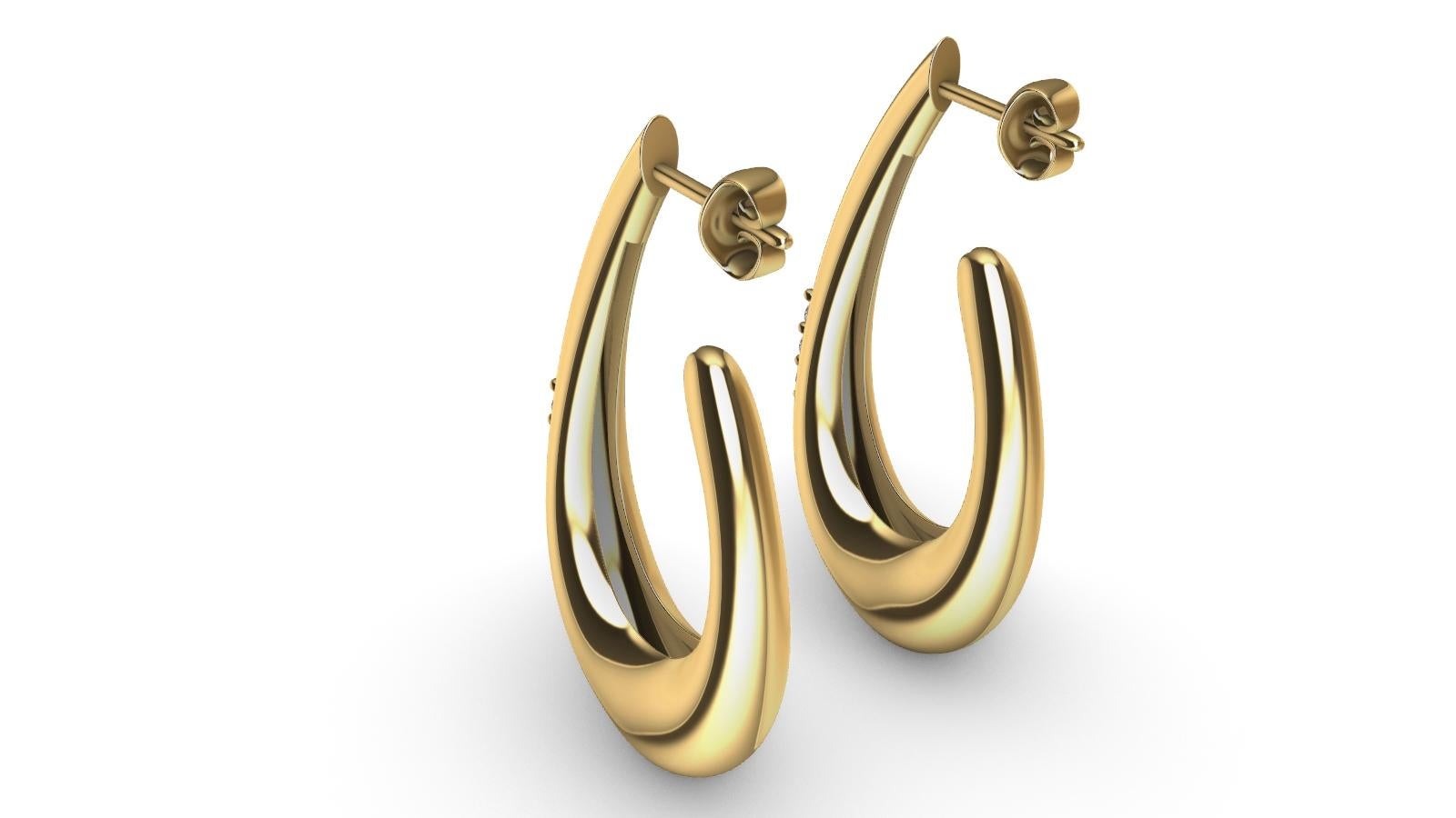 5/8 hoop earrings
