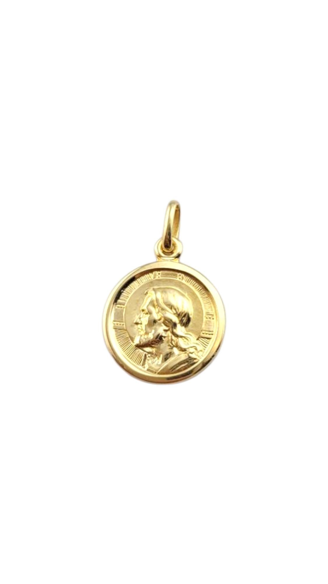 Ciondolo con medaglia in oro giallo 18 carati "Dio ti Protegga" #22248 in vendita