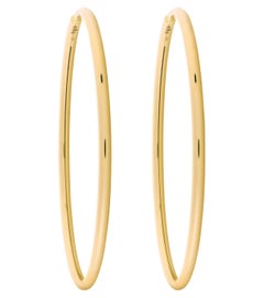 18 Karat Yellow Gold D
Oro Small Hoops