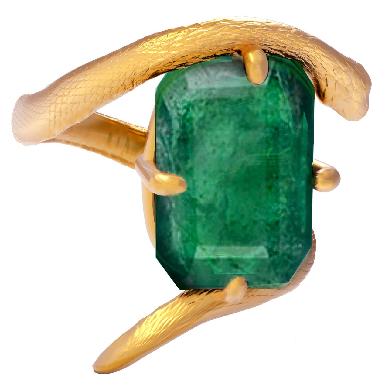 egyptian emerald ring