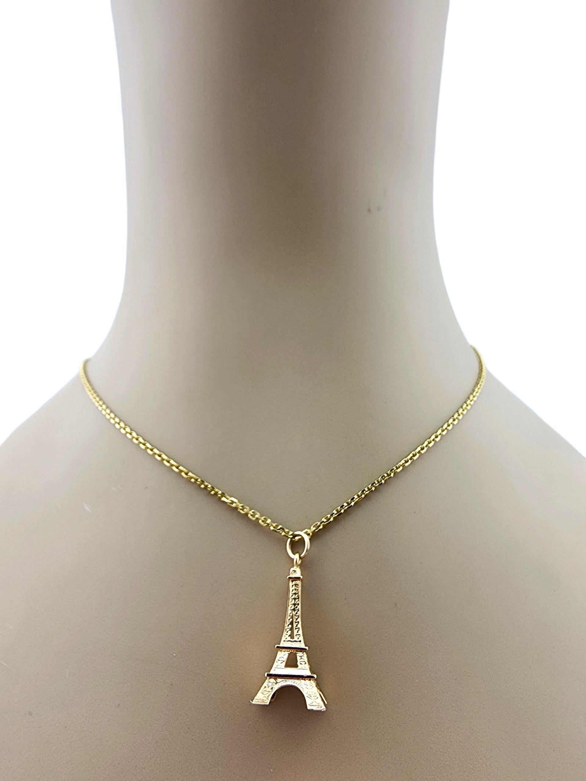Charm Torre Eiffel in oro giallo 18 carati #22783 in vendita 3