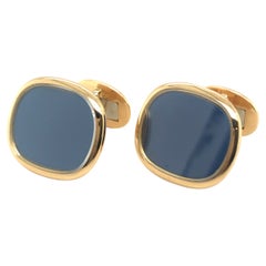18 Karat Yellow Gold Ellipse d'Or Cufflinks by Patek Philippe