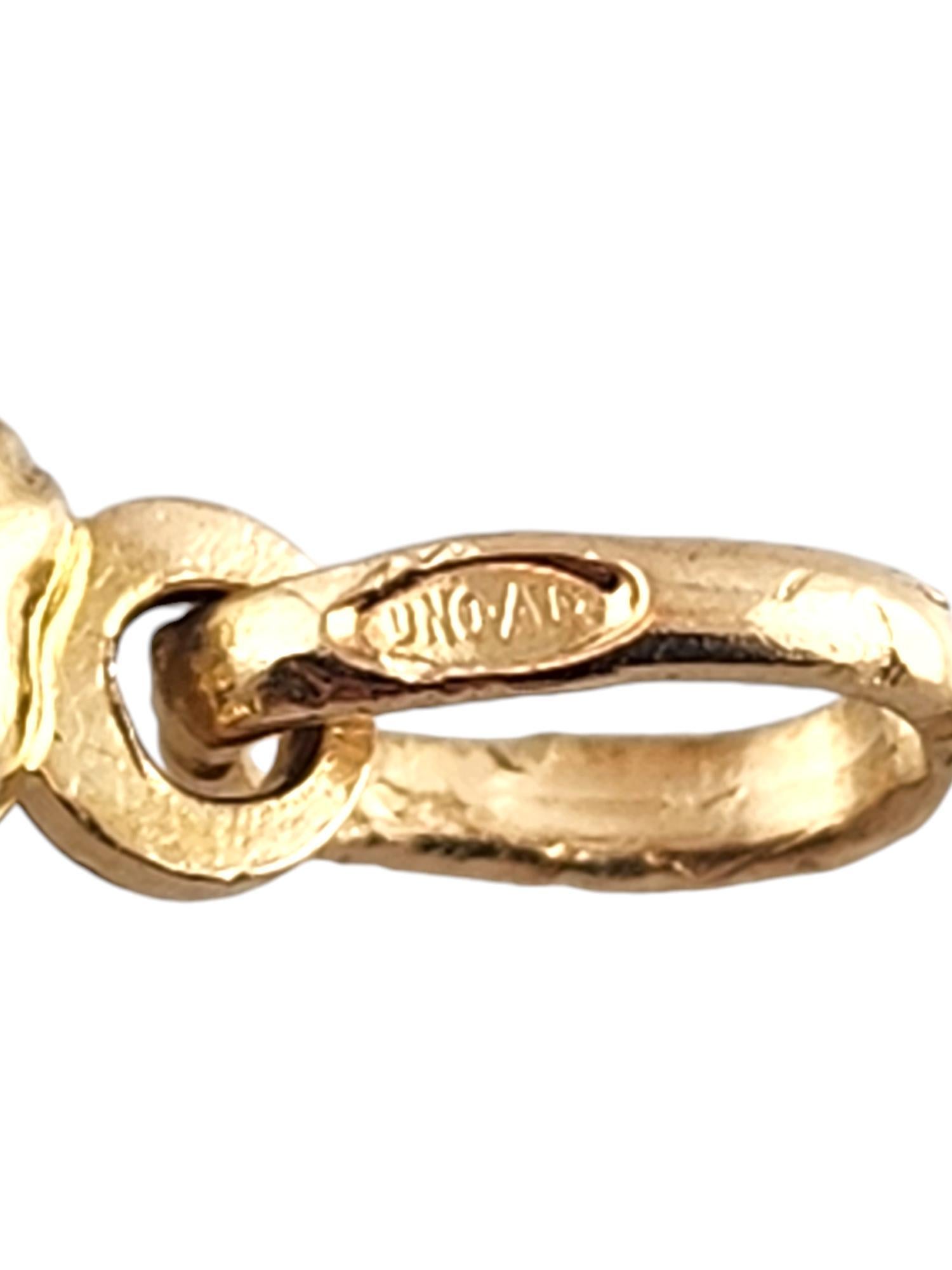 18 Karat Yellow Gold Enamel Turtle Charm #19442 3