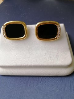 18 Karat Yellow Gold Fine Jewelry Statement Cufflinks