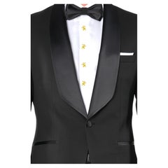 Boutons de chemise « Quatre grenouilles » en or jaune 18 carats, fabriqués en Italie par Rossella Ugolini