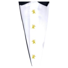 Boutons de chemise « Quatre grenouilles » en or jaune 18 carats, fabriqués en Italie par Rossella Ugolini