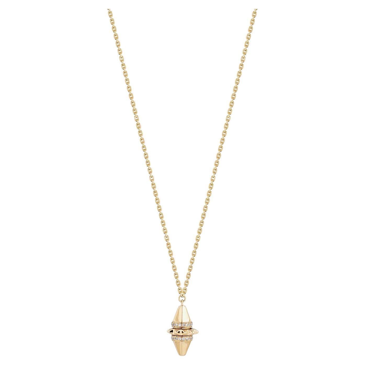 Collana Hab El Hayl in oro giallo 18 carati di Al Zain