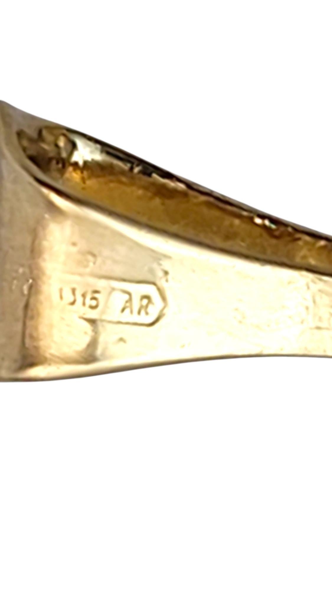 18 Karat Yellow Gold Ice Cream Cone Charm #21985 For Sale 3