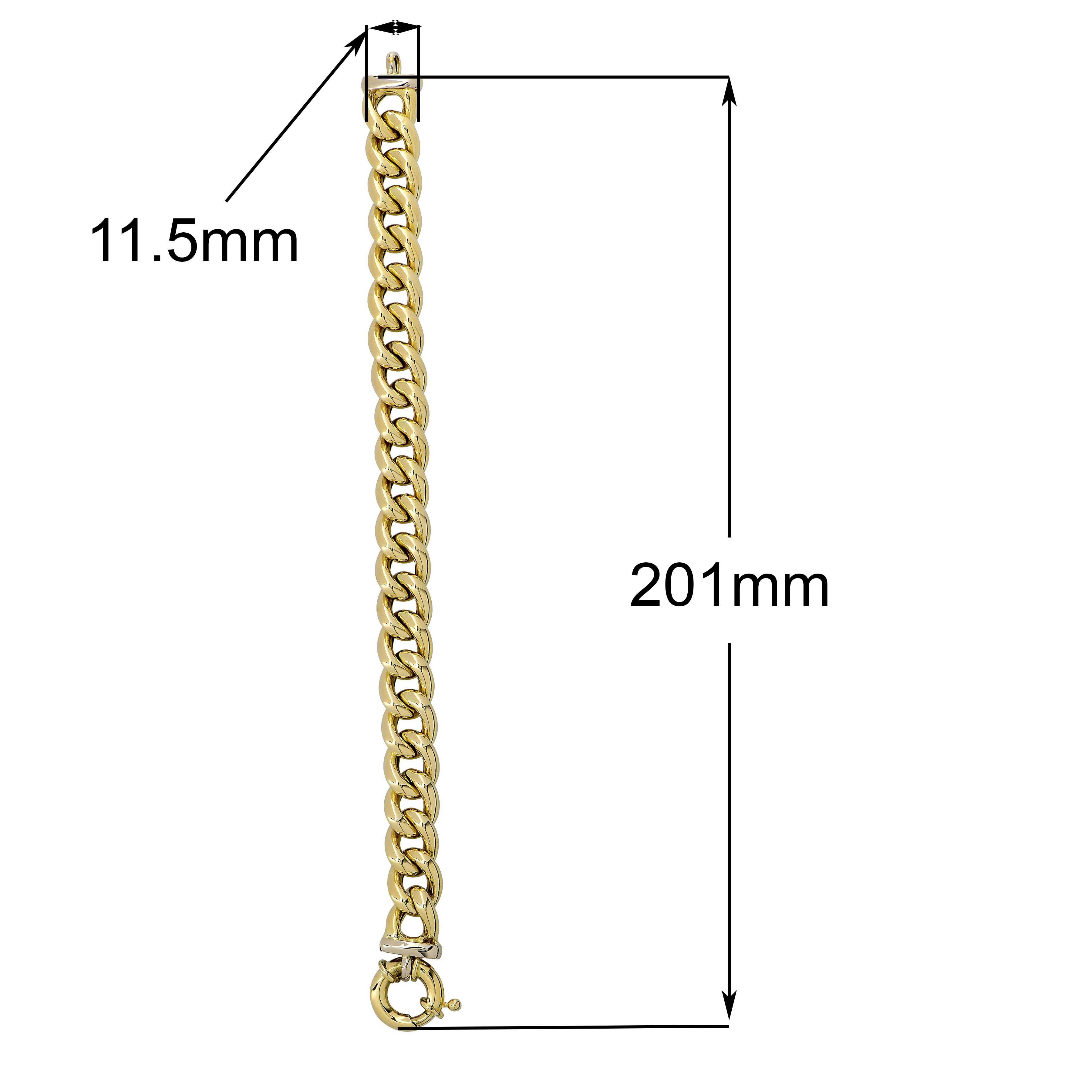 italian link bracelet