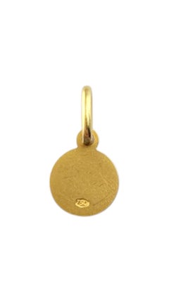 18 Karat Yellow Gold Jesus Pendant #21317