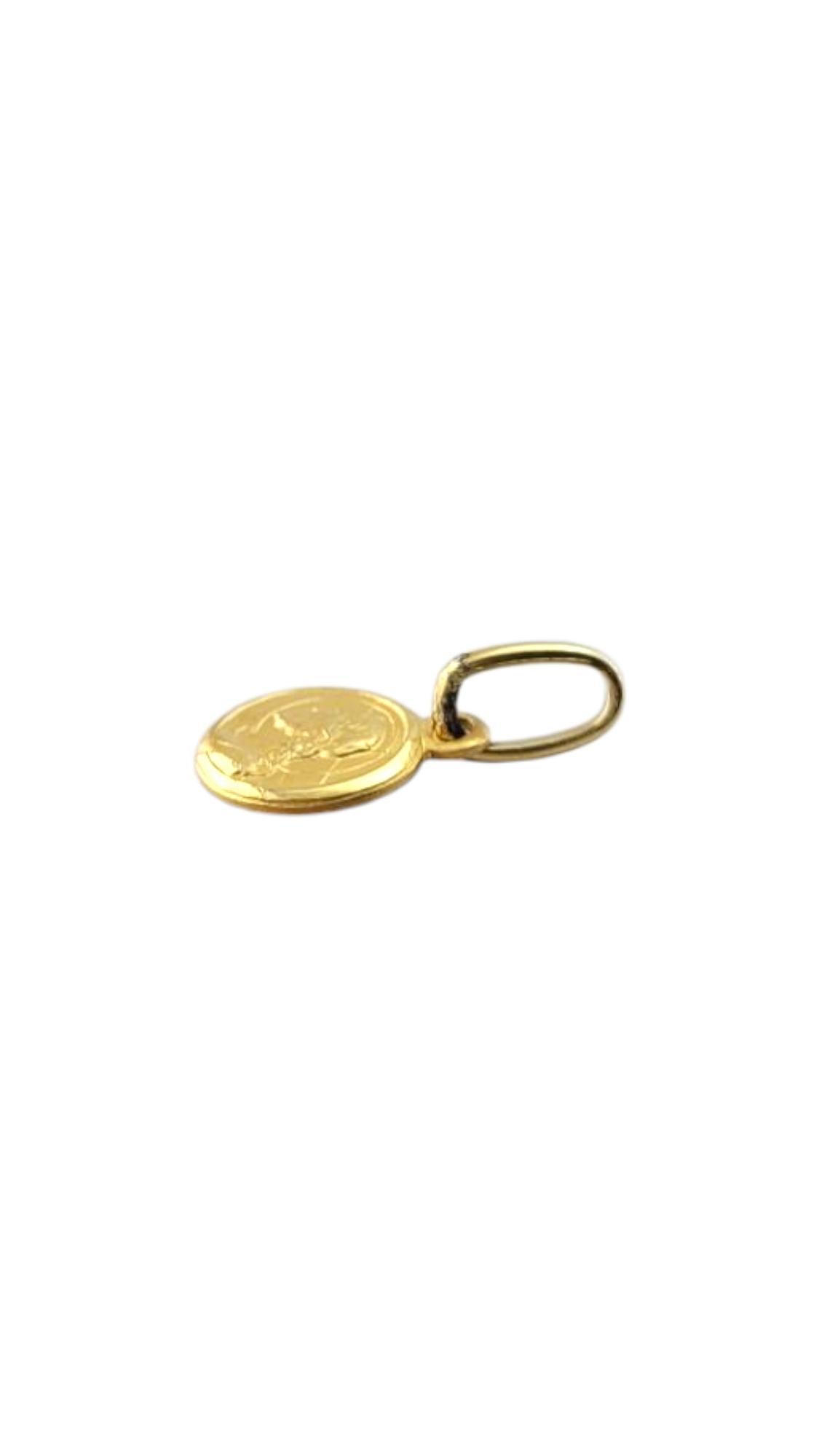 Women's 18 Karat Yellow Gold Jesus Pendant #21317