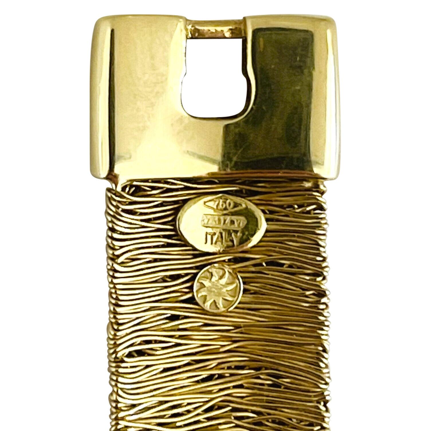 Bracelet en or jaune 18 carats pour femmes, Italie 1