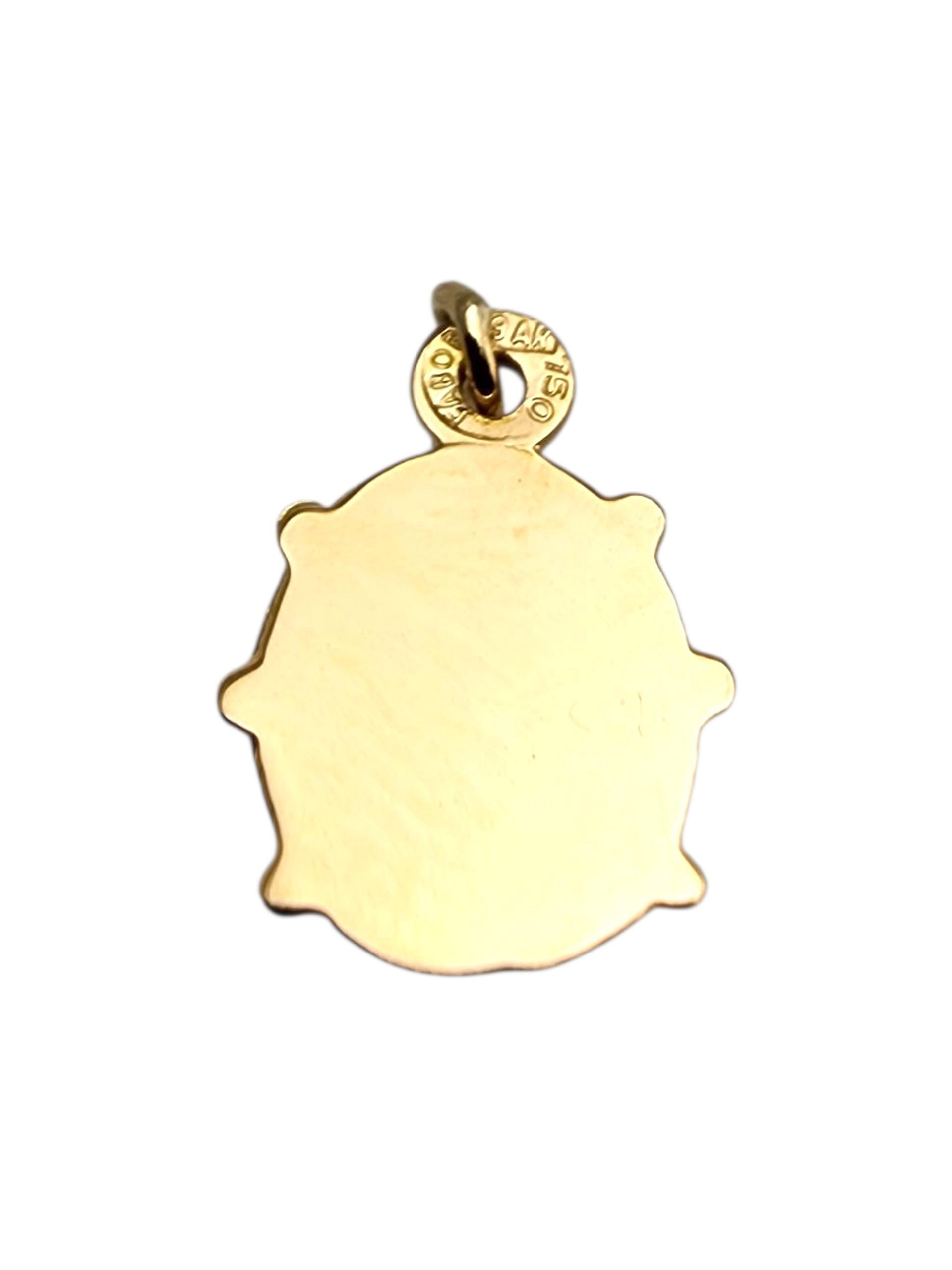 Contemporaneo Charm Lady Bug in oro giallo 18 carati #23678 in vendita