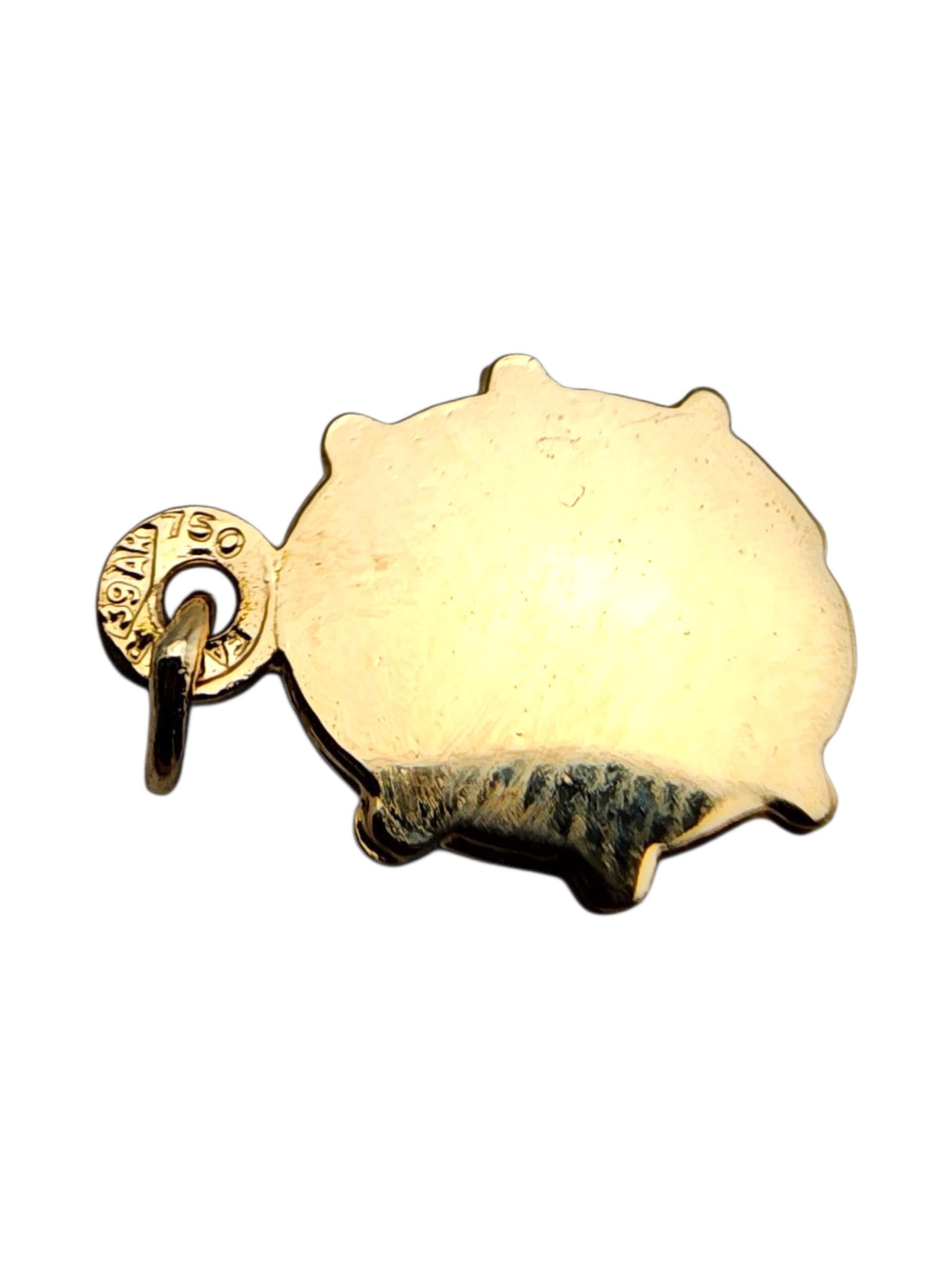 Charm Lady Bug in oro giallo 18 carati #23678 in vendita 2